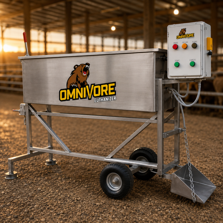 Omnivore Euthanizer livestock euthanasia system by Smart Ag Solutions
