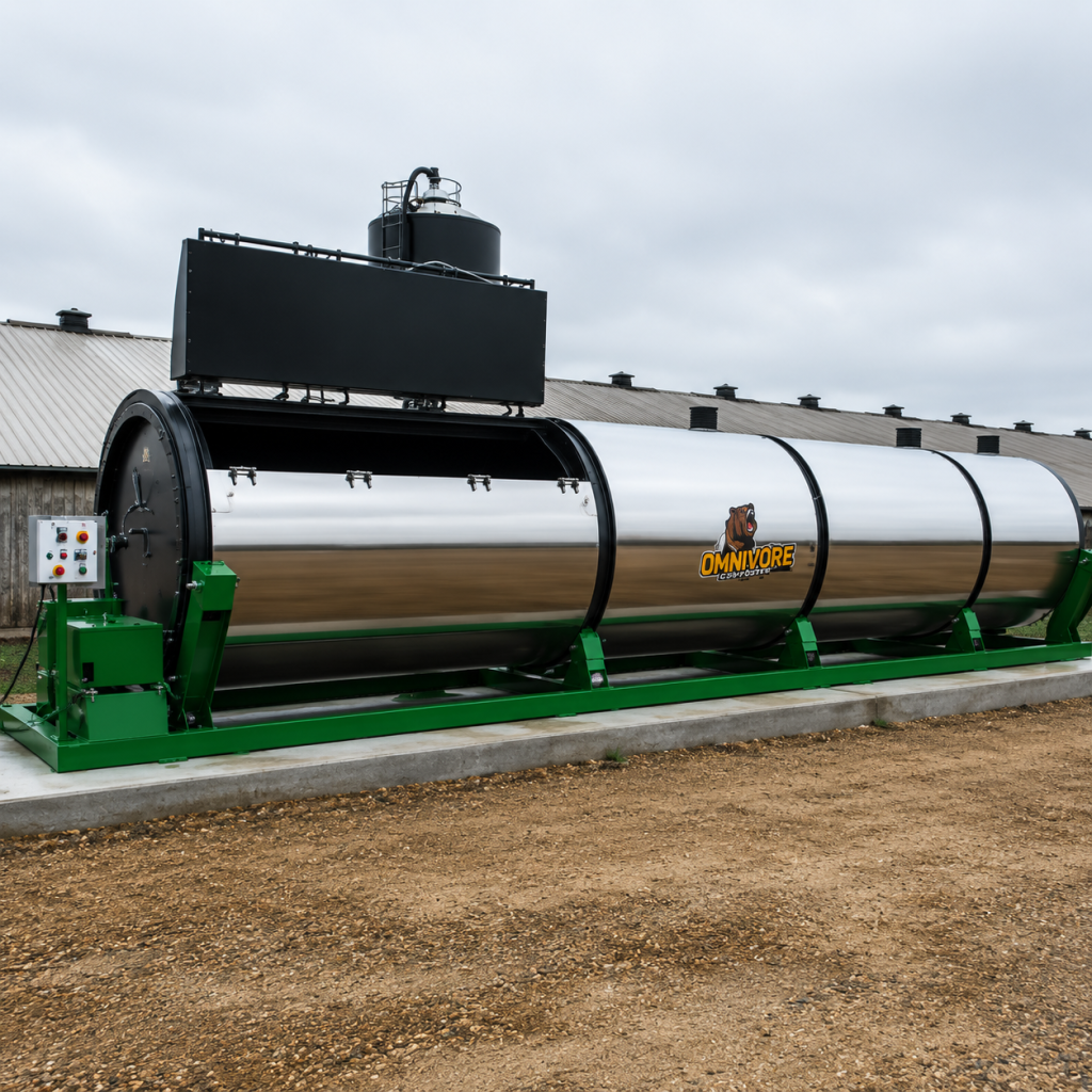 Omnivore Composter livestock composting equipment