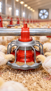 An image of Chore-Time REVOLUTION® Floor Flood Feeders