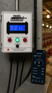 Panel Guardian Monitoring System for electrical panel monitoring