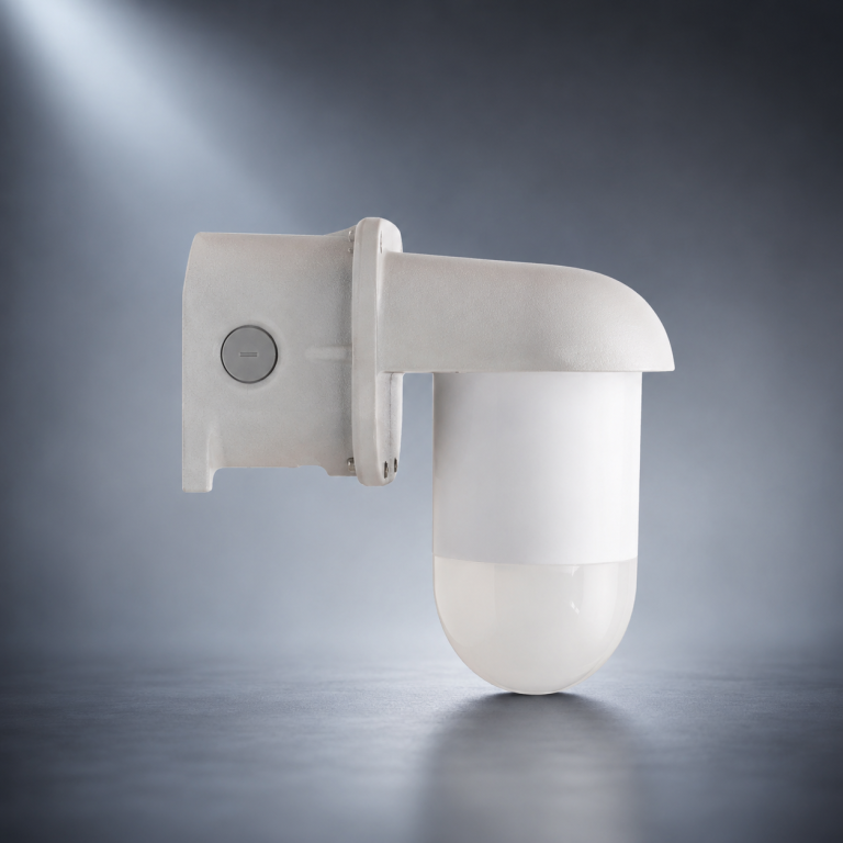 EH80 LED luminaire with wall mounting configuration