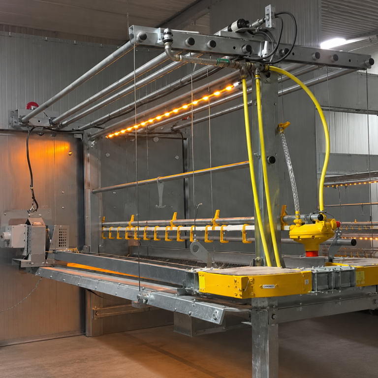 LANDMECO Flex Raise adjustable feeding and drinking system