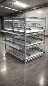 VALLI Rearing Cage System for pullet production