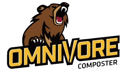 Omnivore livestock mortality composter logo
