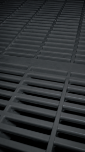 Seamless Summit nursery slat flooring close-up