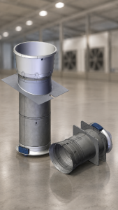 SKOV DA 820 chimney for poultry house ventilation