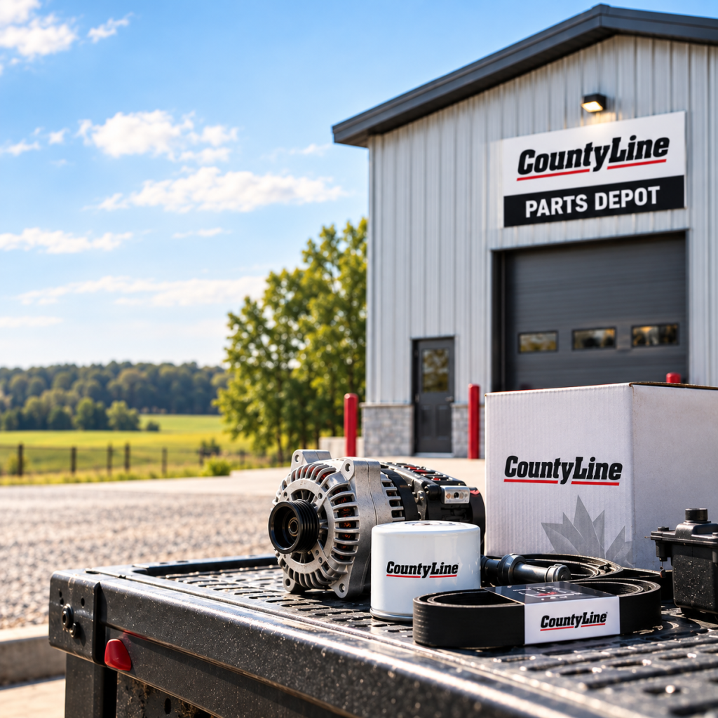 County Line Equipment Parts Depot coming soon near Norwood, Ontario with emergency parts available closer to Eastern Ontario customers