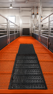 ADA Enterprises Dura Trac livestock flooring for swine and calf barns